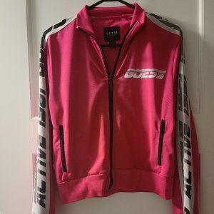 Pink Guess Athletic Jacket